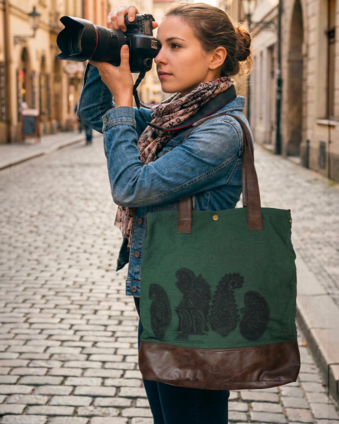 Tote Bag (Olive green)