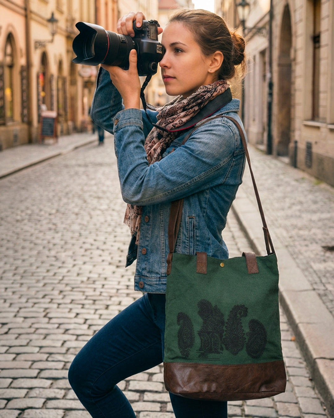 Tote Bag (Olive green)