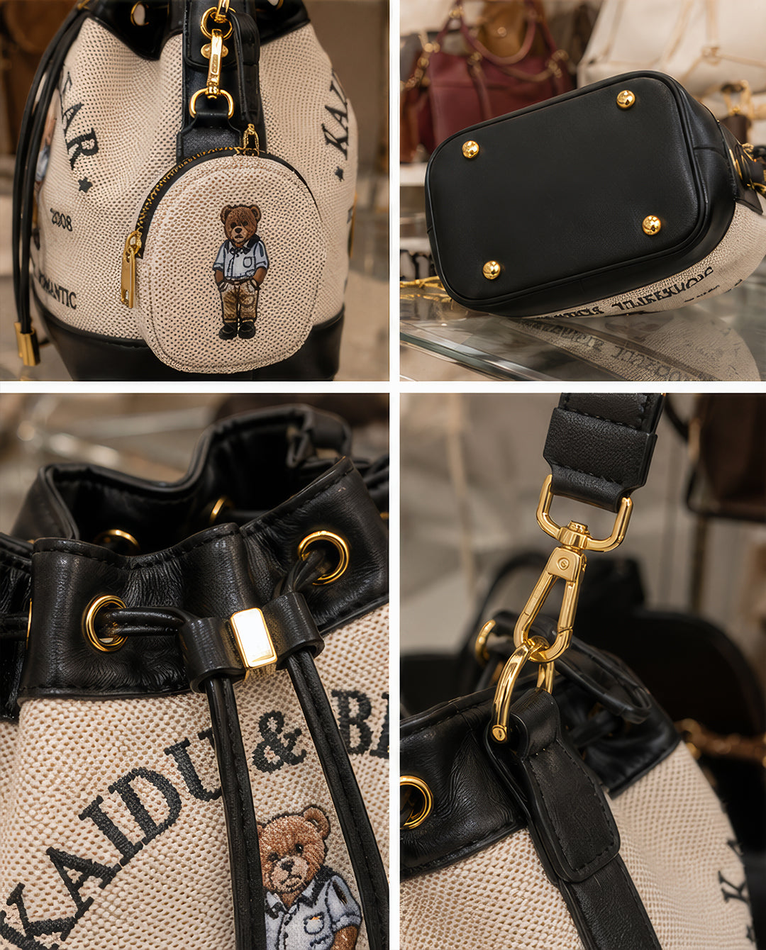 KAIDI & BEAR - bucket bag