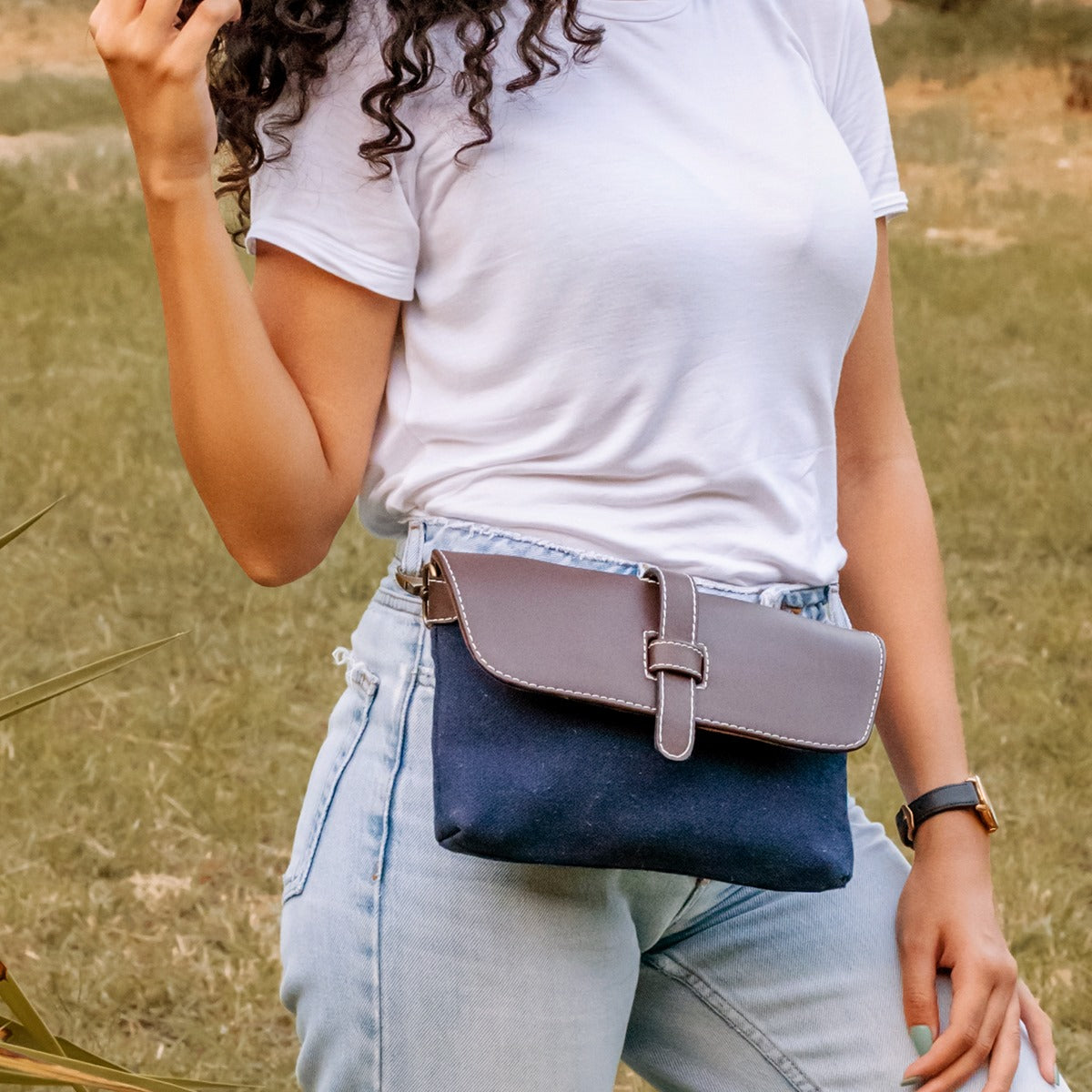 WAISTBAG_ Tazheb collection _ Navy