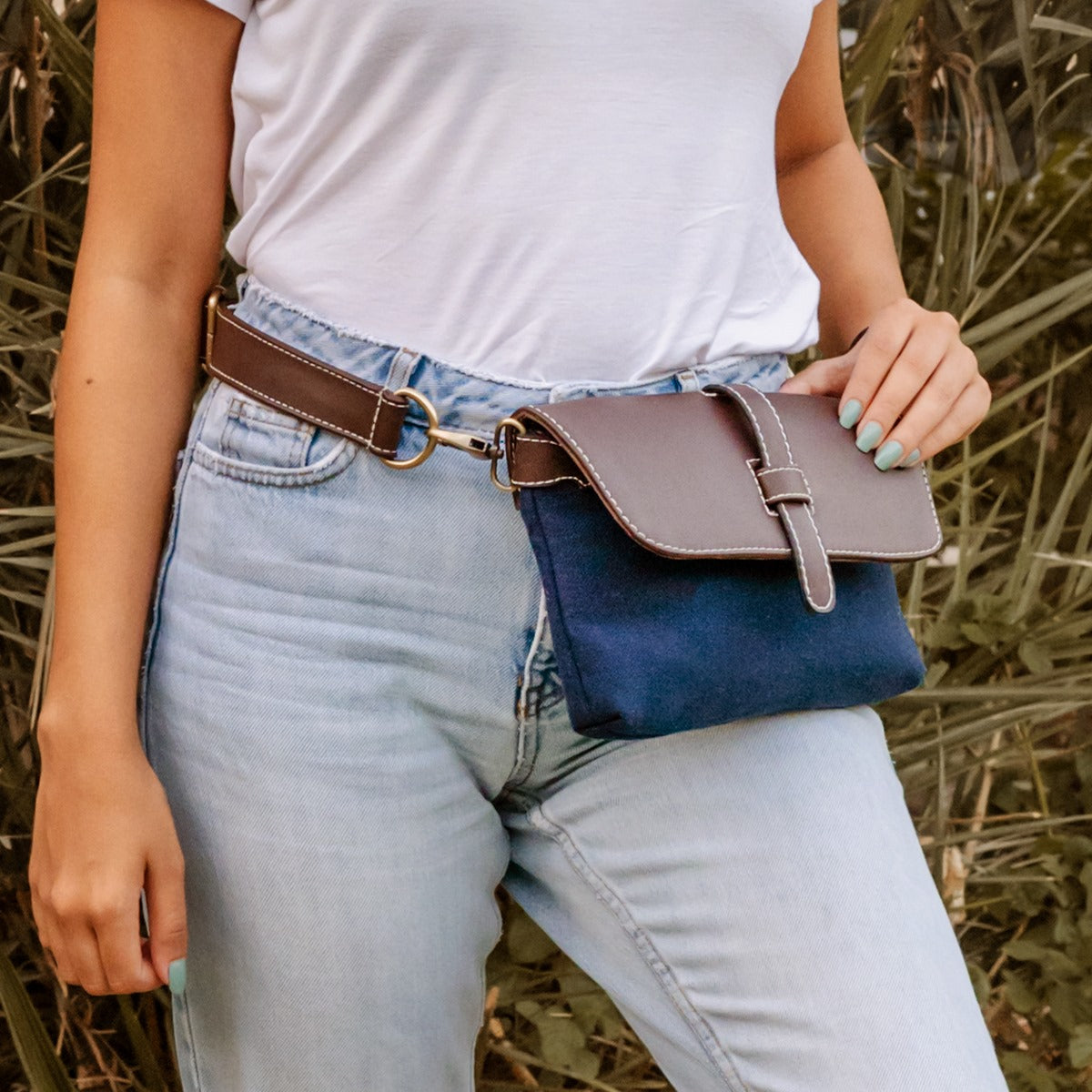 WAISTBAG_ Tazheb collection _ Navy