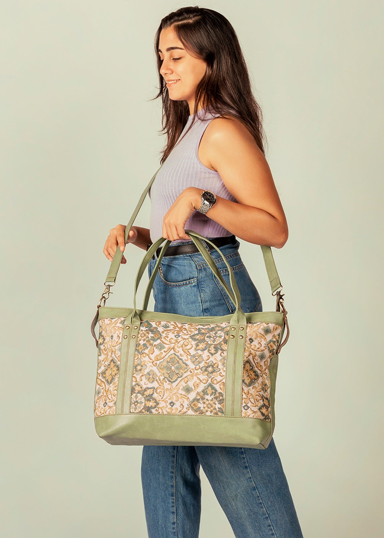 CITYbag_flowery pattern _ pistage